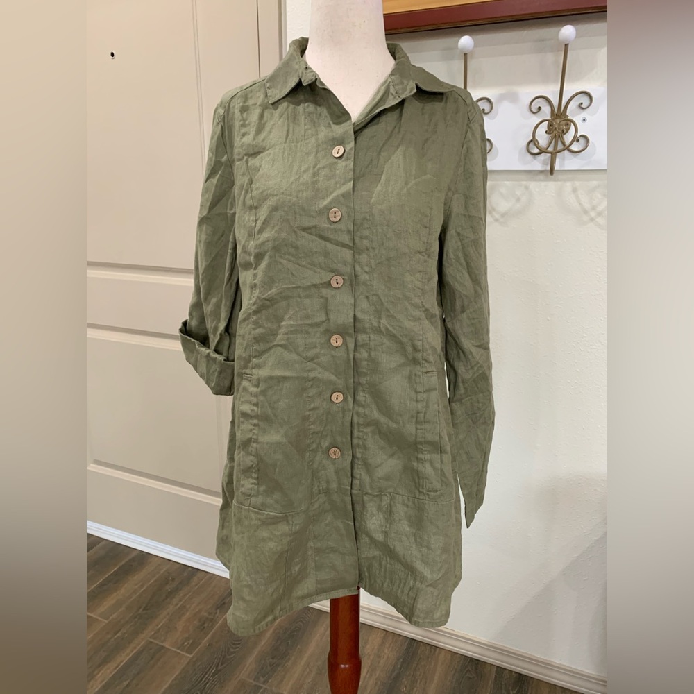 Soft Surroundings Linen Tunic